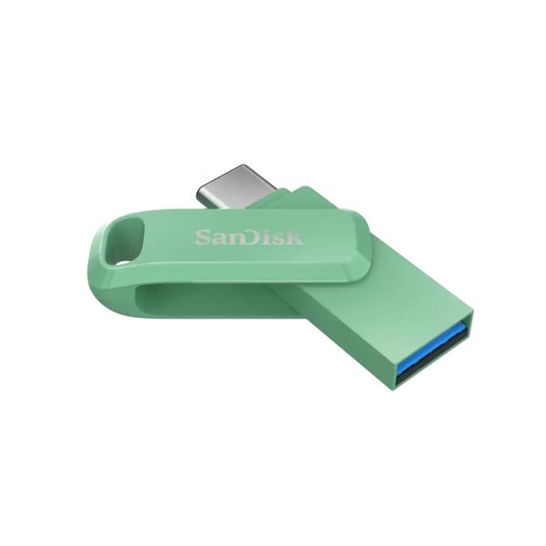 SanDisk Flash Disk 256GB Ultra Dual Drive Go,  USB-C 3.2,  Zelená1