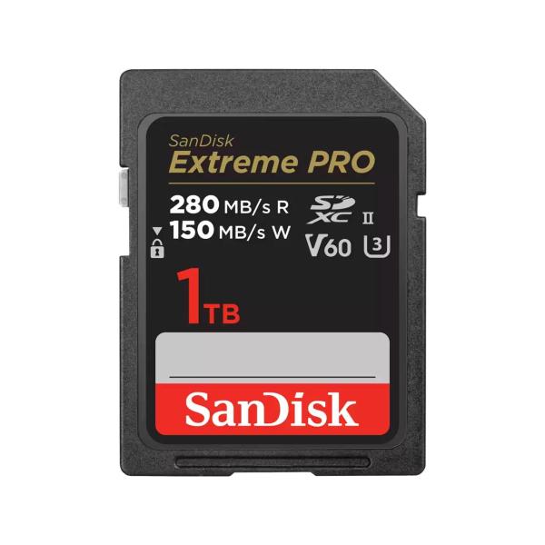 SanDisk MicroSDXC karta 1TB Extreme PRO (R:280/ W:150 MB/ s,  UHS-II,  V60)