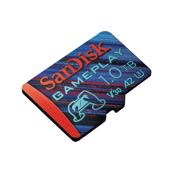 SanDisk MicroSDXC karta 1TB GamePlay (R:190/ W:130 MB/ s,  UHS-I,  V30,  A2)0