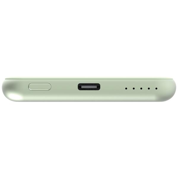VERBATIM Powerbanka Charge &quot;n&quot; Go,  Magnetická,  5000 mAh,  USB-C,  Zelená0