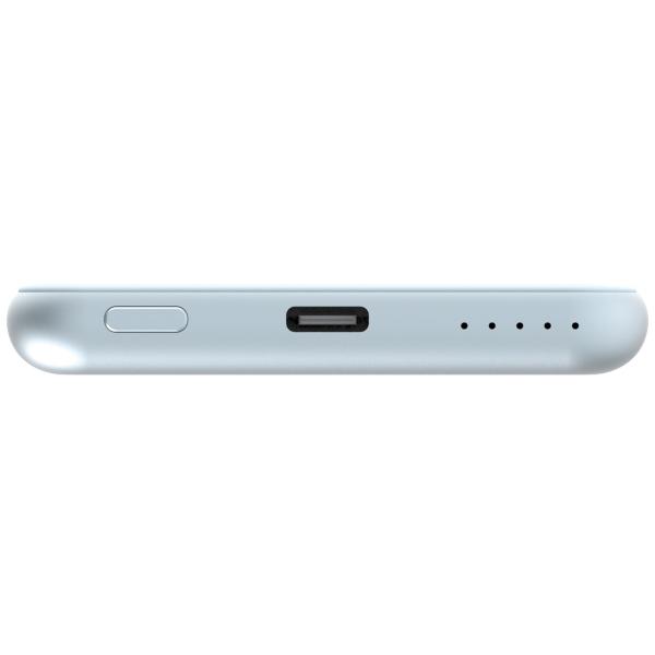 VERBATIM Powerbanka Charge "n" Go,  Magnetická,  5000 mAh,  USB-C,  Modrá2
