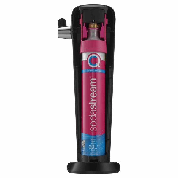 SodaStream ART výrobník sody, mechanický, 1l láhev, bombička s CO2, černý1