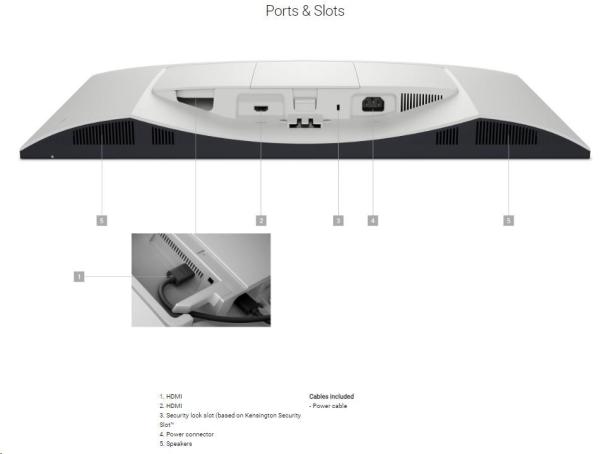 DELL LCD S2725H - 27"/ IPS/ LED/ 1920x1080/ 16:9/ 100Hz/ 8ms/ 1500:1/ 300 cd/ m2/ Speaker/ HDMI/ VESA/ 3YNBD (210-BMHK)0