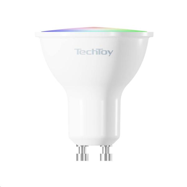 BAZAR - TechToy Smart Bulb RGB 4.7W GU10 ZigBee - rozbaleno,  odzkoušeno3