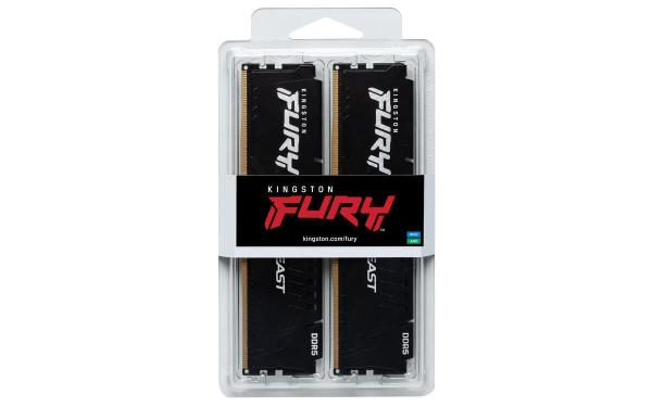KINGSTON DIMM DDR5 64GB (Kit of 2) 6000MT/ s CL30 ECC FURY Beast EXPO Černá2