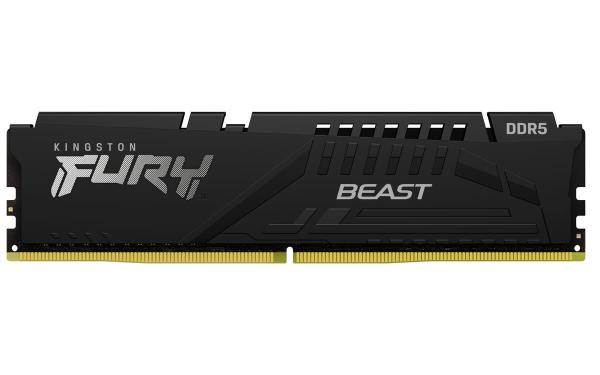 KINGSTON DIMM DDR5 16GB 6400MT/ s CL32 ECC FURY Beast EXPO Černá