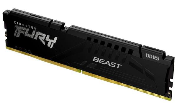 Kingston FURY Beast/ DDR5/ 16GB/ 6800MHz/ CL34/ 1x16GB/ Black1