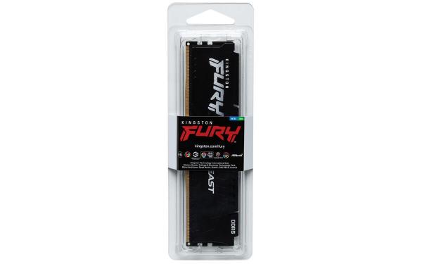 Kingston FURY Beast/ DDR5/ 16GB/ 6800MHz/ CL34/ 1x16GB/ Black4