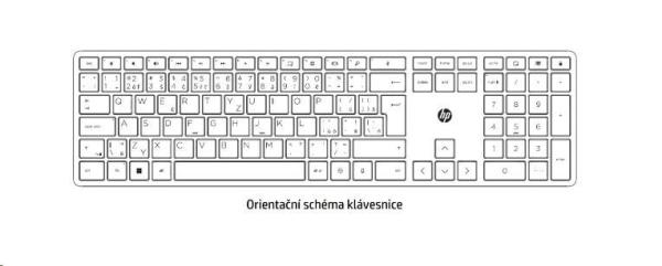 HP 230 Wireless Keyboard & Mouse Cz /  Sk combo - bezdrôtová klávesnica a myš2