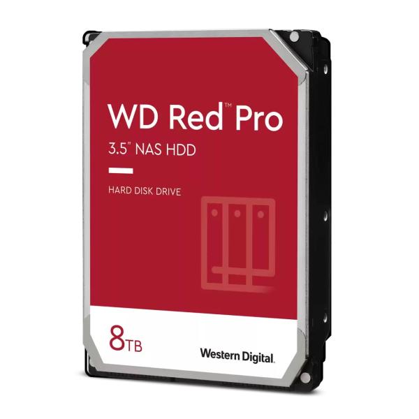WD RED Pro NAS WD8005FFBX 8TB SATAIII/ 600,  512MB cache,  CMR