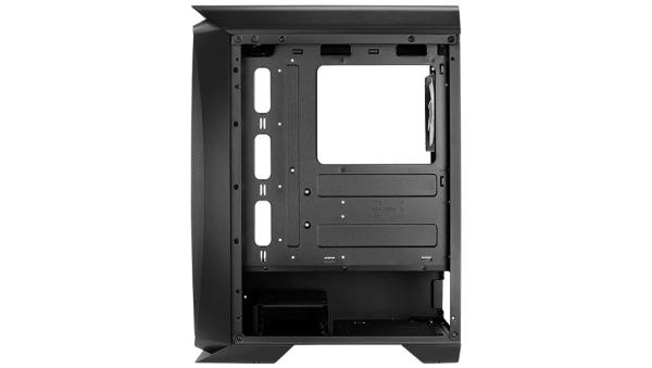 AEROCOOL skříň Aero One Frost ML G,  Mid tower,  2x USB 3.0,  2x audio,  4x 120mm RGB Fan,  bez zdroje2