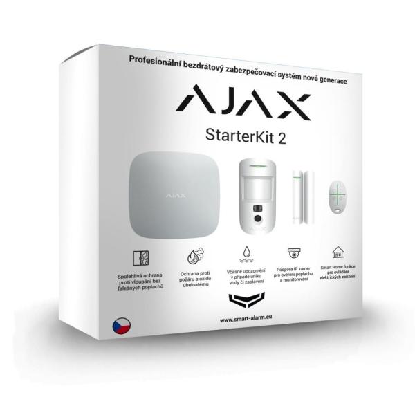 SET Ajax StarterKit Cam Plus white (20294) (nové označení)9