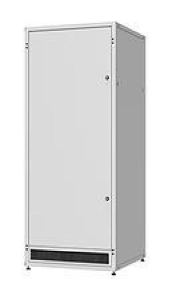 Solarix Rozvaděč LC-50 24U,  800x800 RAL 7035,  skleněné dveře,  1-bodový zámek2