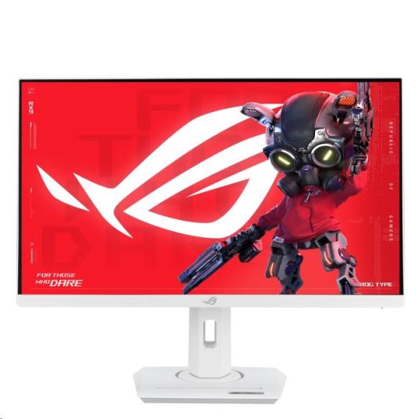 ASUS LCD 27" XG27ACS-W ROG Strix  2560x1440 180Hz 1ms (GTG) Fast IPS USB Type-C G-Sync compatible,  DP,  HDMI bílý