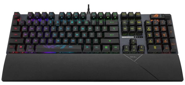 ASUS klávesnice ROG STRIX SCOPE II,  mechanická,  drátová,  ROG RX RED /  PBT,  US2