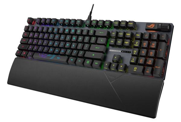 ASUS klávesnice ROG STRIX SCOPE II,  mechanická,  drátová,  ROG RX RED /  PBT,  US6