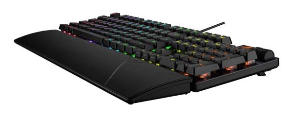 ASUS klávesnice ROG STRIX SCOPE II,  mechanická,  drátová,  ROG RX RED /  PBT,  US7