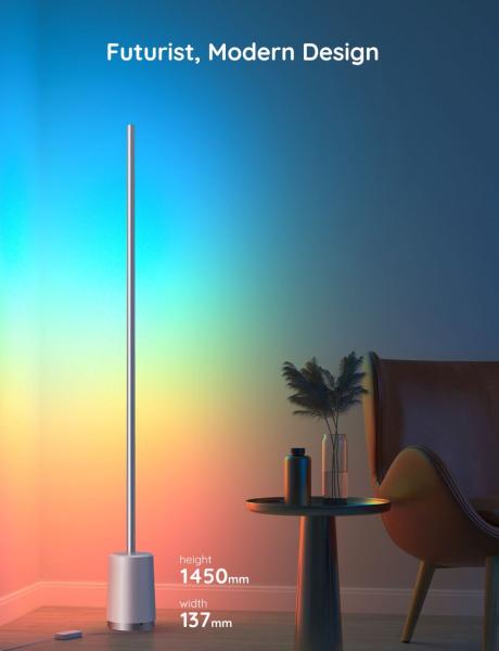 Govee Lyra RGBICWW Corner Floor Lamp3