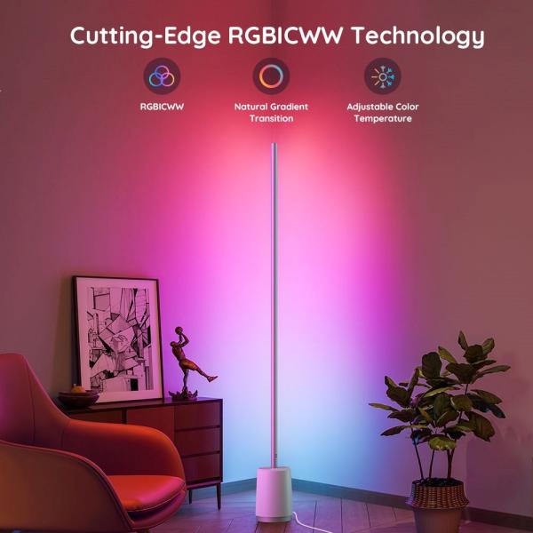 Govee Lyra Smart RGBICWW LED lampa + ovladač3