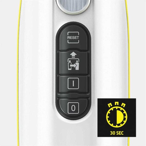 Karcher SC 3 Upright parní mop, 1600 W, eliminuje až 99,999 % virů a 99,99 % běžných domácích bakterií, bílá4