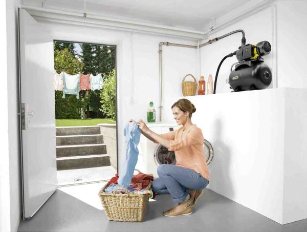 Karcher BP 4.900 Home domácí vodárna,  1150 W,  ukazatel tlaku,  4900 l/ h,  integrovaná termopojistka,  vypouštěcí ventil4