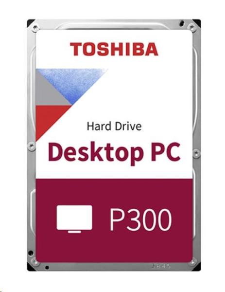 TOSHIBA HDD P300 Desktop PC (CMR) 1TB, SATA III, 7200 ot./min, 64MB cache, 3,5", BULK