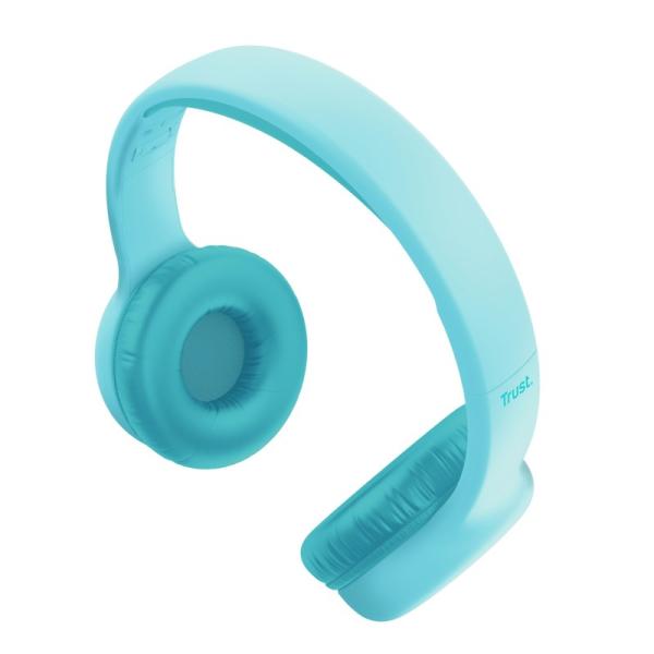 TRUST sluchátka Nouna Kids Headphones,  Modrá4