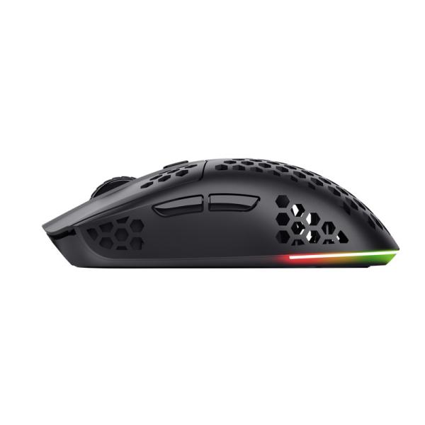 TRUST bezdrátová myš GXT 929 Helox Lightweight,  RGB,  Černá1