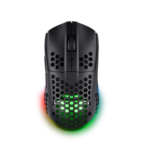 TRUST bezdrátová myš GXT 929 Helox Lightweight,  RGB,  Černá2