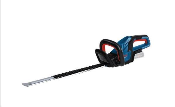 Bosch GHE 18V-60 akumulátorové nůžky na živé ploty,  čepel 60 cm,  rychlost 1500 ot/ min,  nízká hmotnost