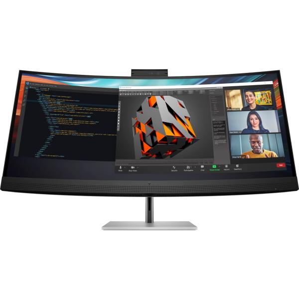HP LCD 740pm  40" Curved (5120 x 2160,  IPS, 1000:1,  300nits, 5ms,  HDMI 2.0,  DP 1.4,  USB3-C,  2x5W speakers,  Cam) 5Y wrnt5