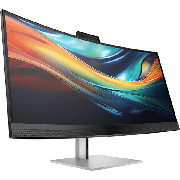 HP LCD 740pm  40" Curved (5120 x 2160,  IPS, 1000:1,  300nits, 5ms,  HDMI 2.0,  DP 1.4,  USB3-C,  2x5W speakers,  Cam) 5Y wrnt6