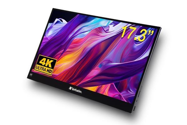 Verbatim PM-17-4K Přenosný dotykový monitor 17,3