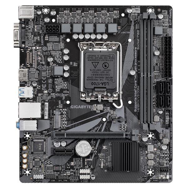 GIGABYTE MB Sc LGA1700 H610M H V3 DDR4,  Intel H610,  2xDDR4,  1xHDMI,  1xVGA,  mATX1