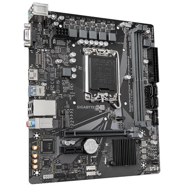 GIGABYTE MB Sc LGA1700 H610M H V3 DDR4,  Intel H610,  2xDDR4,  1xHDMI,  1xVGA,  mATX2