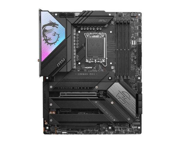 MSI MB Sc LGA1700 MPG Z790 CARBON MAX WIFI II,  Intel Z790,  4xDDR5,  1xHDMI,  WI-FI0