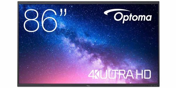 Optoma 5863RK IFPD 86" -  interaktivní dotykový,  4K UHD,  multidotyk 40prstu,  Android 13,  8GB RAM/  64GB ROM