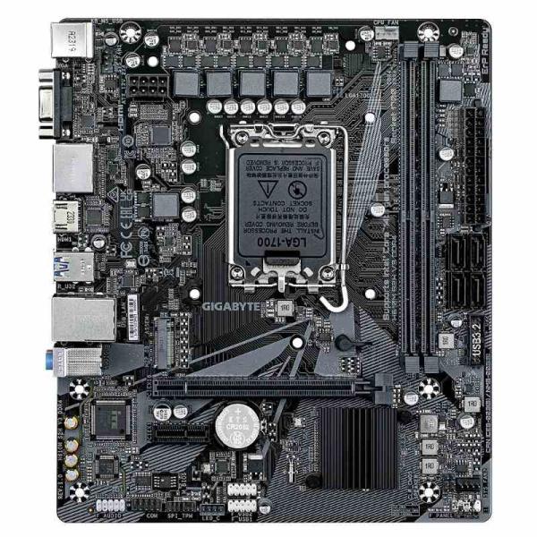 GIGABYTE MB Sc LGA1700 H610M S2H V3 DDR4,  Intel H610,  2xDDR4,  2xDP,  1xHDMI,  1xVGA,  mATX0
