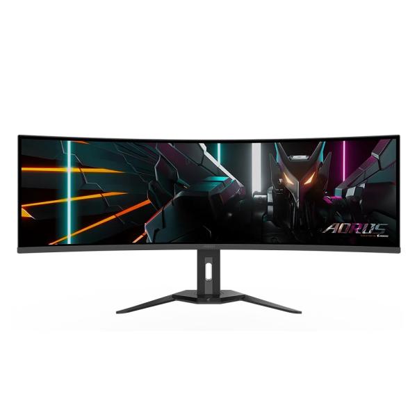 GIGABYTE LCD - 49" Gaming monitor AORUS CO49DQ,  OLED,  5120x1440 DQHD 32:9,  144Hz,  1.5M:1,  250cd/ m2,  0.03ms,  2xHDMI,  1xDP4