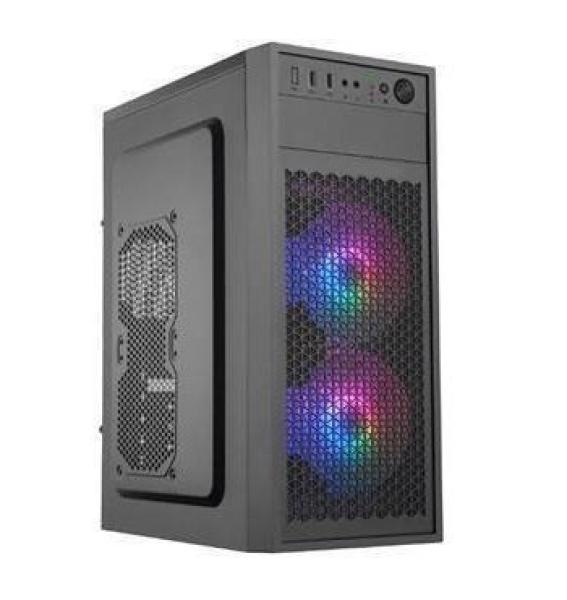 EUROCASE skříň ML N6-530B,  Midi Tower,  2x USB 3.0,  2x audio,  bez zdroje