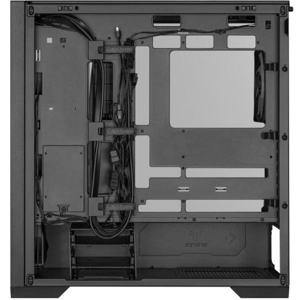 ASUS case TUF GAMING CASE (GT302) TG,  Mid Tower,  4x 140mm ARGB Fan,  černá8