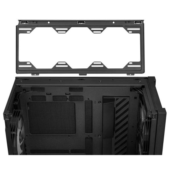 ASUS case TUF GAMING CASE (GT302) TG,  Mid Tower,  4x 140mm ARGB Fan,  černá7