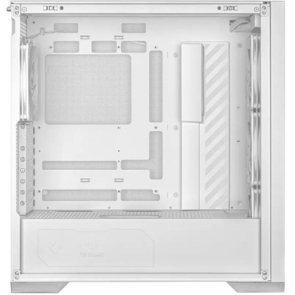 ASUS case TUF GAMING CASE (GT302) TG,  Mid Tower,  4x 140mm ARGB Fan,  bílá9