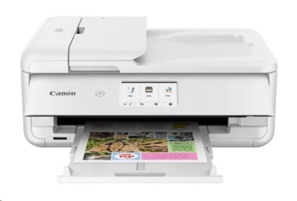 Canon PIXMA TS9551C biela - farebná,  MF (tlač,  kopírovanie,  skenovanie,  cloud),  obojstranný tlač,  USB, LAN, Wi-Fi, Bluetoo0