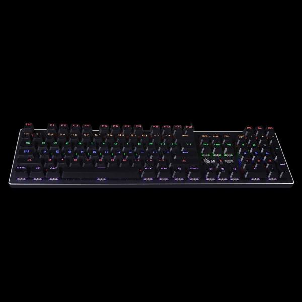 A4tech Bloody Klávesnice B760,  herní klávesnice,  mechanická,  drátová,  Green Switch,  CZ/ SK,  Černá2