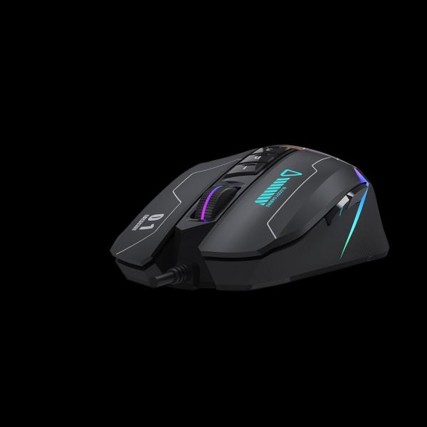 A4tech Bloody Myš W60 Max Activated, podsvícená herní myš, 12000 DPI, USB, Černá2