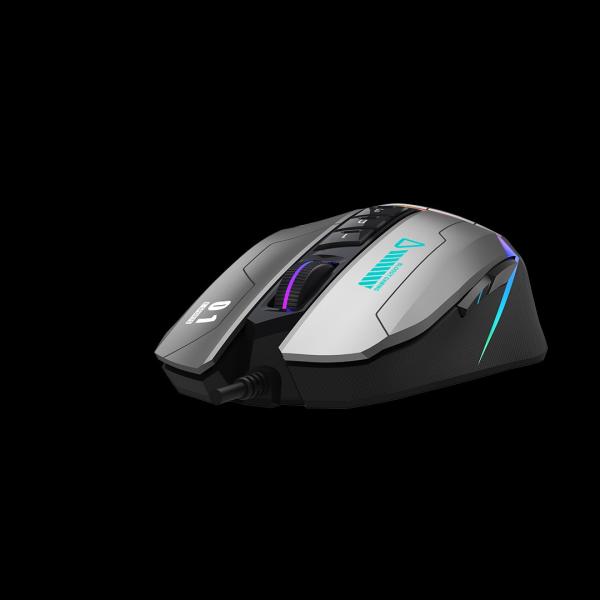 A4tech Bloody Myš W60 Max Activated, podsvícená herní myš, 12000 DPI, USB, Šedá2