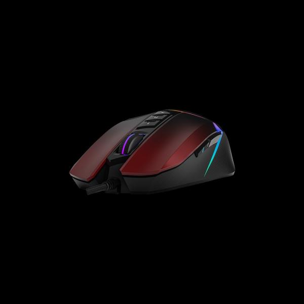 A4tech Bloody Myš W60 Max Activated,  podsvícená herní myš,  12000 DPI,  USB,  Černo-Červená3
