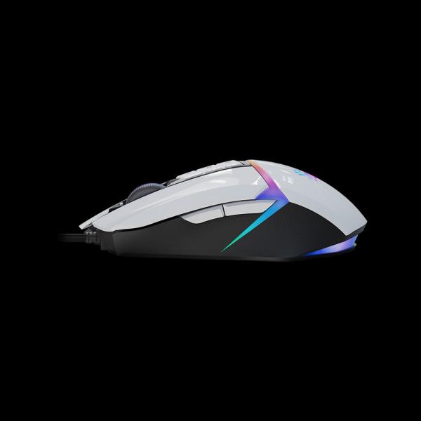 A4tech Bloody Myš W60 Max Activated, podsvícená herní myš, 12000 DPI, USB, Bílá2