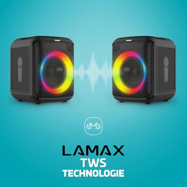 LAMAX PartyKing1 Play - přenosný reproduktor7